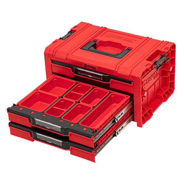 Skrzynia narzędziowa Qbrick System PRO Drawer 3 Toolbox Expert RED Ultra HD