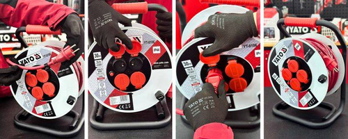 Przedłużacz bębnowy 3x2,5 mm 30 m Yato YT-8106