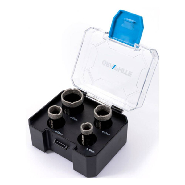 Zestaw 4 szt. otwornic diamentowych Graphite 55H318