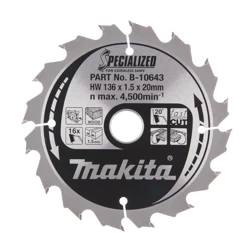 Tarcza do cięcia drewna 136x20 mm Makita B-10643