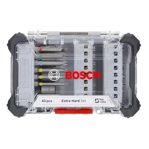 Zestaw bitów i nasadek 43 el. Bosch 2607017723