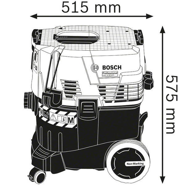 Odkurzacz przemysłowy Bosch GAS 35 M AFC 06019C3100