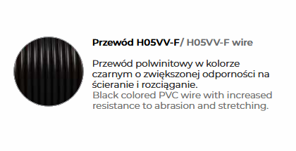 Przedłużacz bębnowy KEL PB-CR/S/25M/3X1/H05VV-F