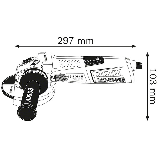 Szlifierka kątowa Bosch GWS 13-125 ClE
