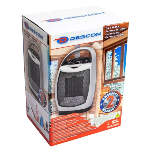 Termowentylator ceramiczny z oscylacją Dedra DA-T182CS