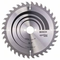 Tarcza pilarska Optiline Wood 230x30 Bosch 2608640628