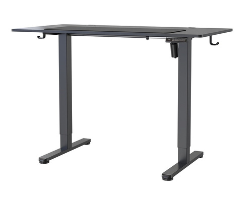 Biurko elektryczne 120x60 cm Zyonix TEVON Black Carbon