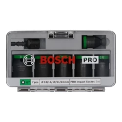 Zestaw nasadek udarowych 1/2" Bosch 2608003032