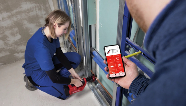 Zaciskarka akumulatorowa Rothenberger ROMAX COMPACT III Set TH16-20-26