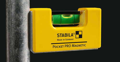Kieszonkowa poziomica 7 cm Pocket PRO Magnetic Stabila 17953