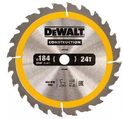 Tarcza do drewna do pilarek ręcznych DT1939 DeWalt