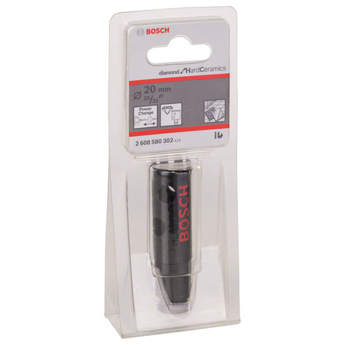Bosch 2608580302 Otwornica diamentowa Diamond for Hard Ceramics Ø 20 mm