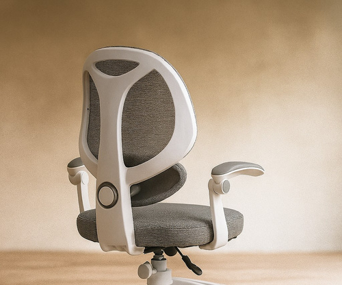 Fotel obrotowy Belivio VIVO szary