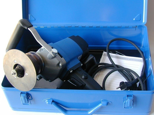 Ukosowarka ręczna (krawędziarka) EKFR2,5 Promotech głowica na promień R2,5