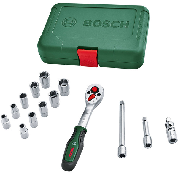 Zestaw kluczy nasadowych ¼" Bosch 1600A02BY0