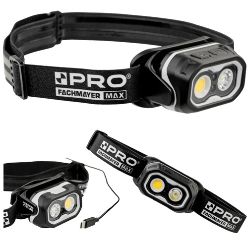 Latarka czołowa 800 lm PRO LD107