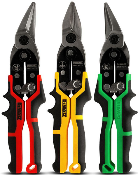 Nożyce typu ergo 3 szt. DeWALT DWHT14676-0