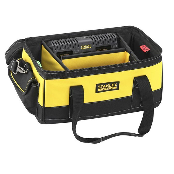 Torba narzędziowa z 2 portami do ładowania Stanley Fatmax FMCB100B-QW