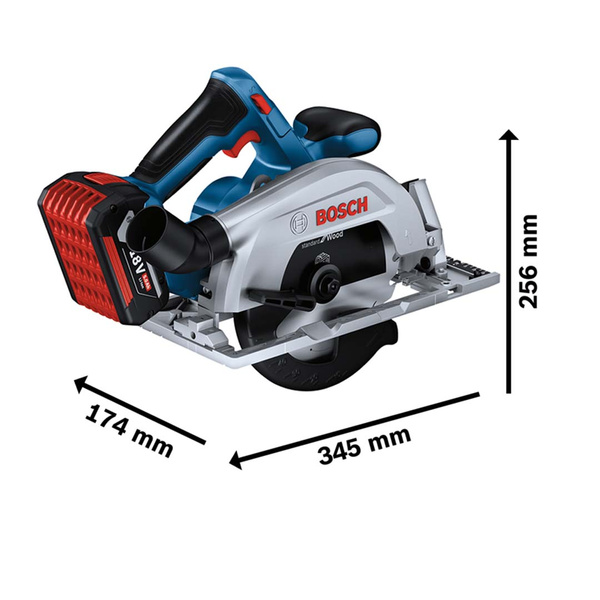 Pilarka tarczowa Bosch GKS 185-LI (06016C1223)