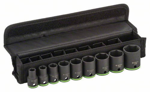 9-elem. zestaw nasadek, 10–27 mm Bosch 2608551100