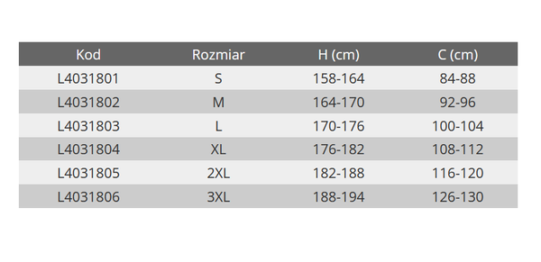 Koszulka polo LAHTI PRO-DeWALT - rozmiar L, czarno-szara