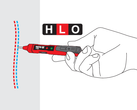 Próbnik napięcia Yato YT-28631