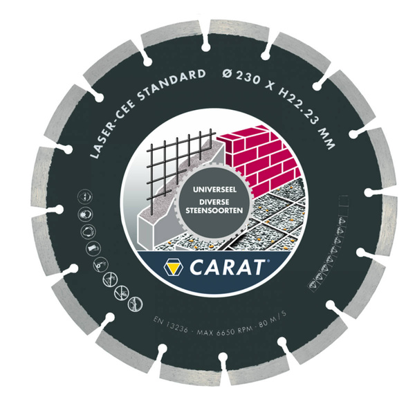 Diamentowa tarcza do cięcia Carat 350x20 mm