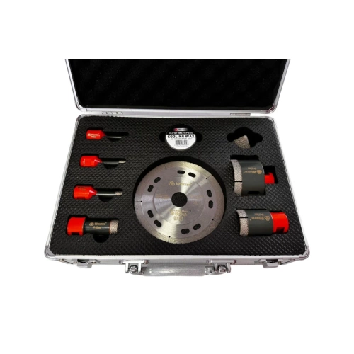 Zestaw otwornic diamentowych Wertec WTASM09A
