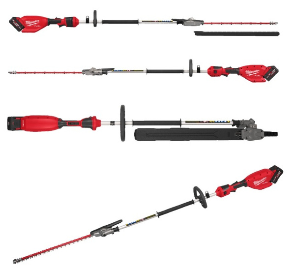 Nożyce do żywopłotu na wysięgniku Milwaukee M18 FHETE22-802