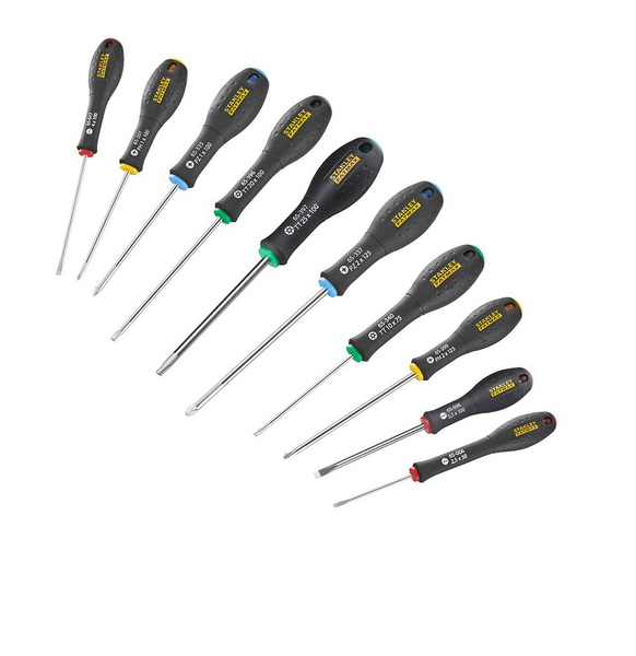 Zestaw wkrętaków STANLEY FATMAX - 10 elementów