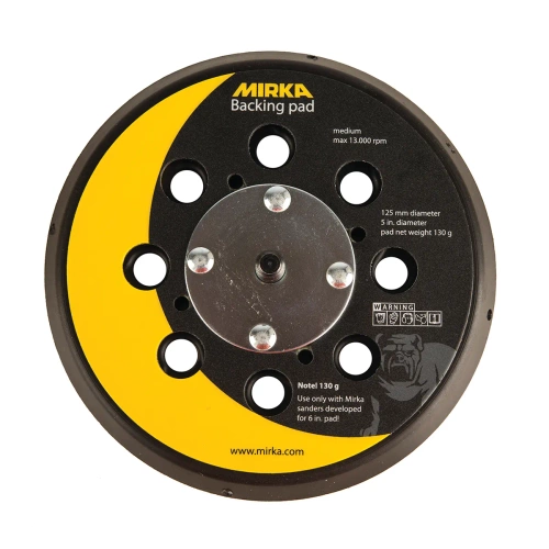 Nakladka 125 mm siatka 28 otw. twarda Mirka 8292502021