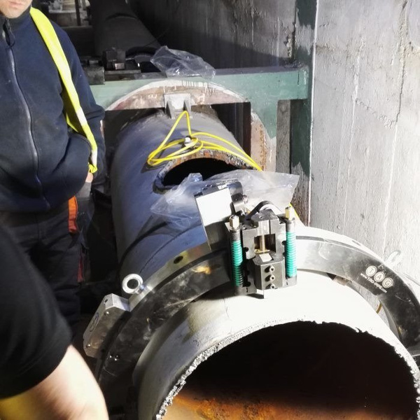 Ukosowarka do rur (krawędziarka) CLAMSHELL TSFC12 Promotech