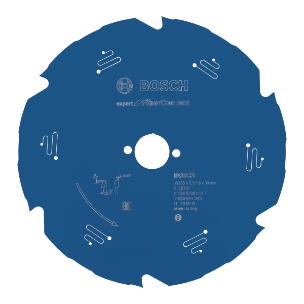 Tarcza do cięcia cementu 235x30 mm 2608644348