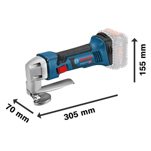 Nożyce do blachy Bosch GSC 18V-16