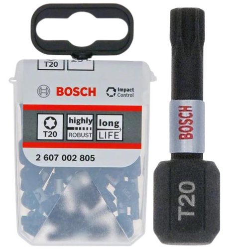 Zestaw 25 szt. bitów TX20 Bosch 2607002805