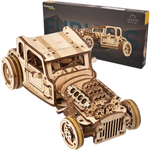 Hot Rod Furious Mouse UGEARS 70192