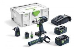 Wiertarko-wkrętarka udarowa PDC 18/4 Li 5,2-Set Festool 574703