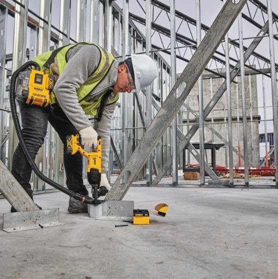 Akumulatorowy odkurzacz odciągacz pyłu DWH161D1 Dewalt + ładowarka + akumulator