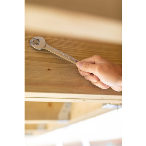 Klucz płasko-oczkowy z grzechotką Stanley