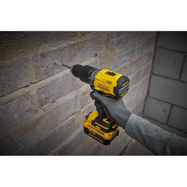 Akumulatorowa wiertarko-wkrętarka udarowa SFMCD715M2K-QW Stanley Fatmax 
