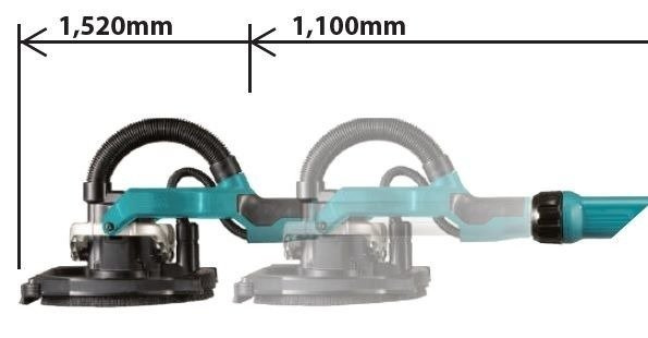 Szlifierka do gipsu Makita DSL800RTEU