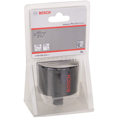 Bosch 2608580315 Otwornica diamentowa Diamond for Hard Ceramics Ø 65 mm