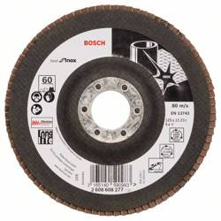Listkowa tarcza szlifierska X581, Best for Inox 125x22,23x60 Bosch 2608608277