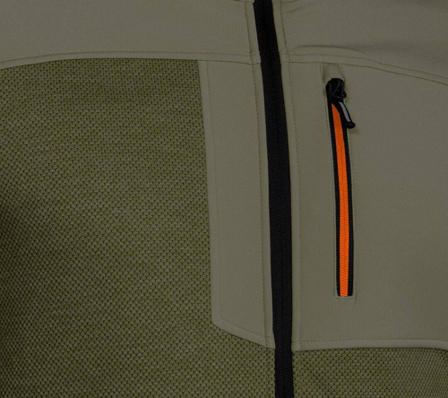 Bluza softshell OUTDOOR, zielona, NEO Tools 81-517-S