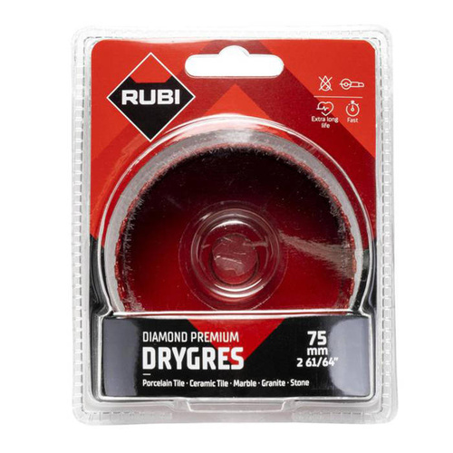 Wiertło Rubi 06979 DRYGRES PREMIUM - 75mm