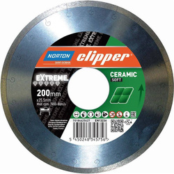 Tarcza diamentowa 200 mm Extreme Ceramic Soft Norton Clipper 70184603234