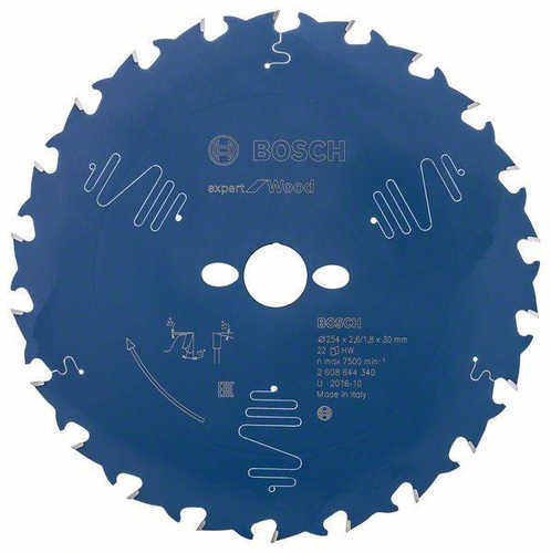 Tarcza Expert for Wood do pił stołowych 254x30 Bosch 2608644340