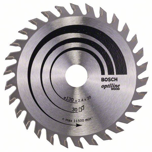 Tarcza pilarska Optiline Wood 130x20 Bosch 2608640583