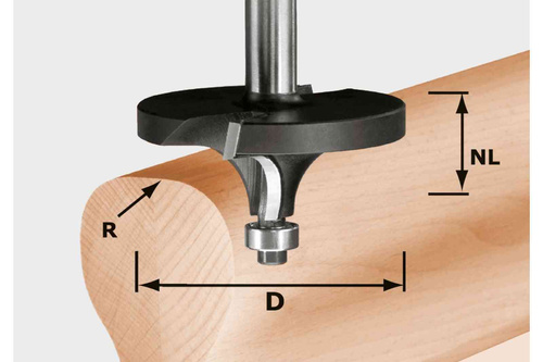 Frez do zaokr. HW R16/D64/26 S12 Festool 492710