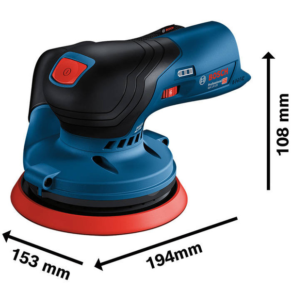 Szlifierka mimośrodowa Bosch GEX 12V-125